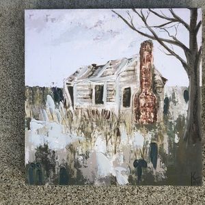 Farmhouse Canvas Painted Wall Decor